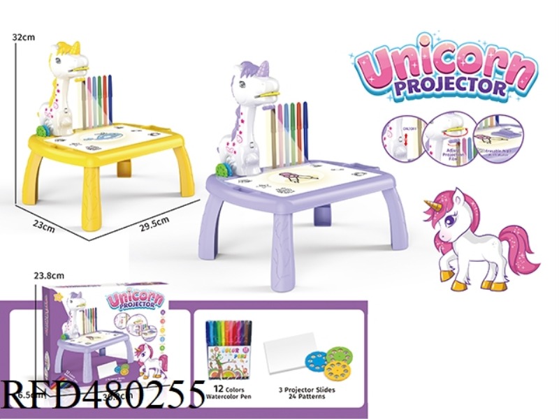 UNICORN PROJECTION TABLE (3 PROJECTORS)