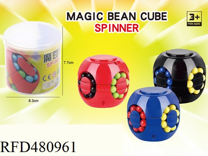 MAGIC BEANS AND RUBIK'S CUBE DECOMPRESSION TOP