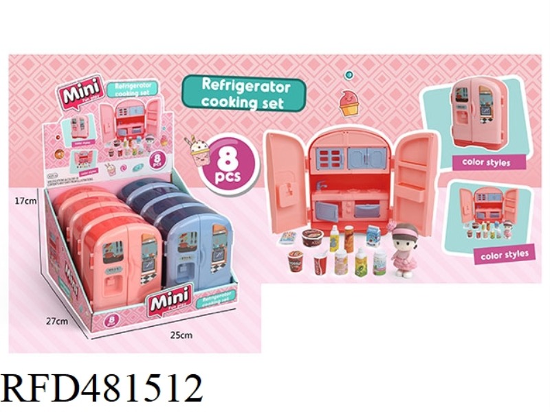 MINI REFRIGERATOR SET 8PCS