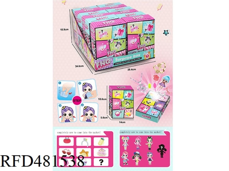 DONGDONGLE 6 HOLES 12PCS