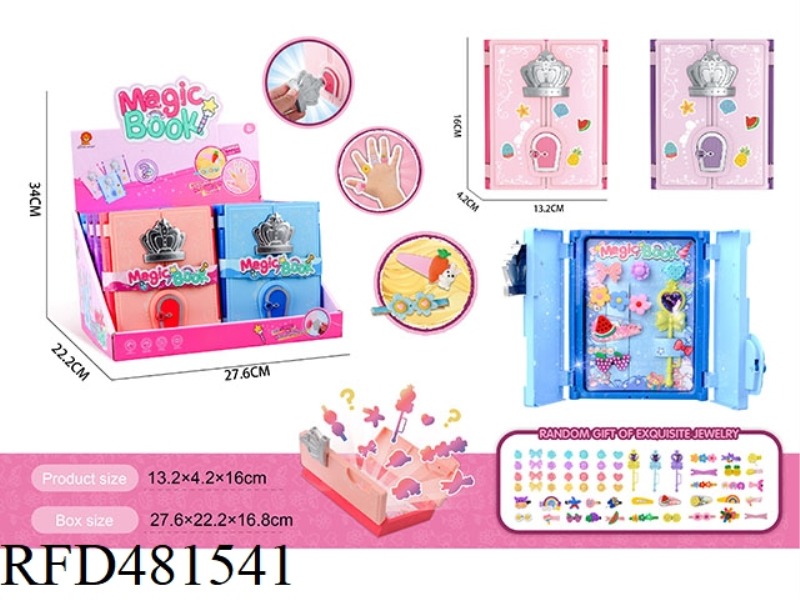 ORNAMENT MAGIC BOOK 10PCS