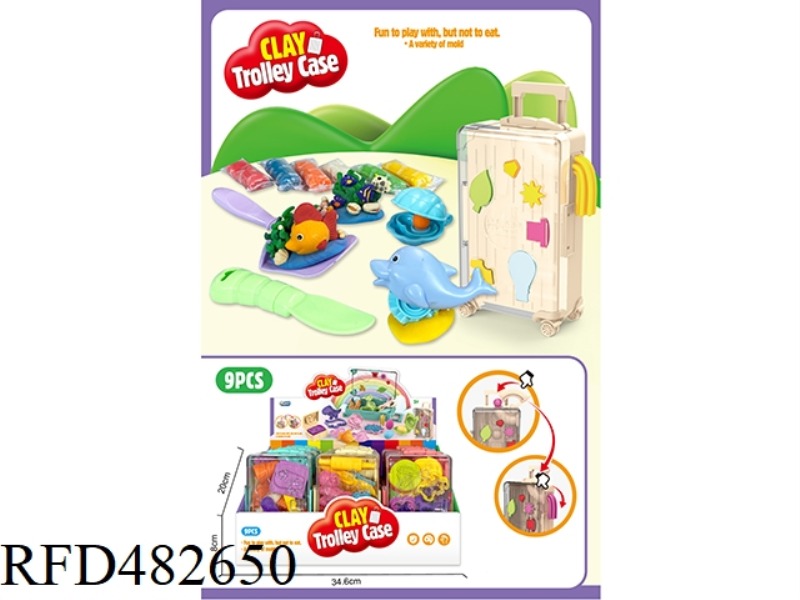 OCEAN COLOR MUD SET 9PCS