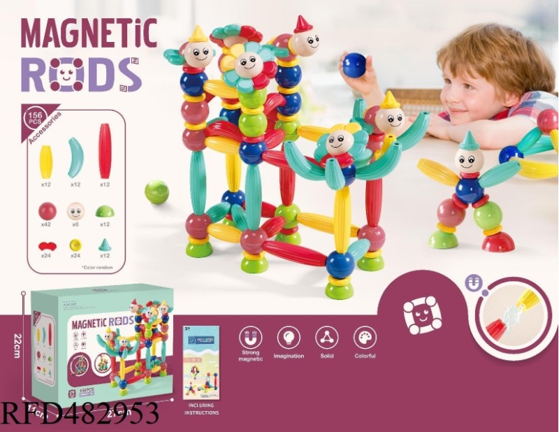 MAGNETIC BAR 156PCS