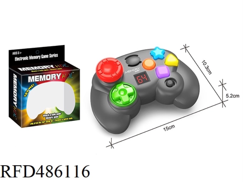 MEMORY GAME MACHINE & WHACK-A-MOLE (GAME HANDLE LCD)