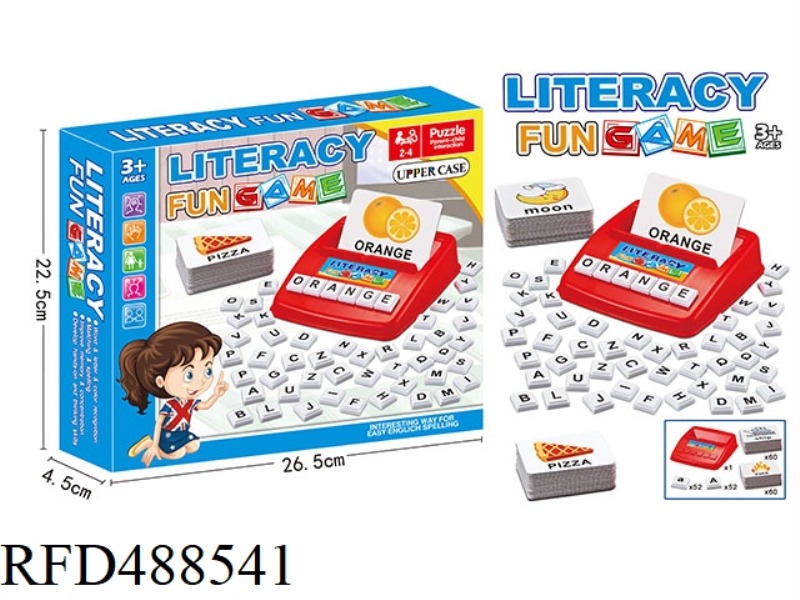 ENGLISH WORD SCRABBLE 120PCS