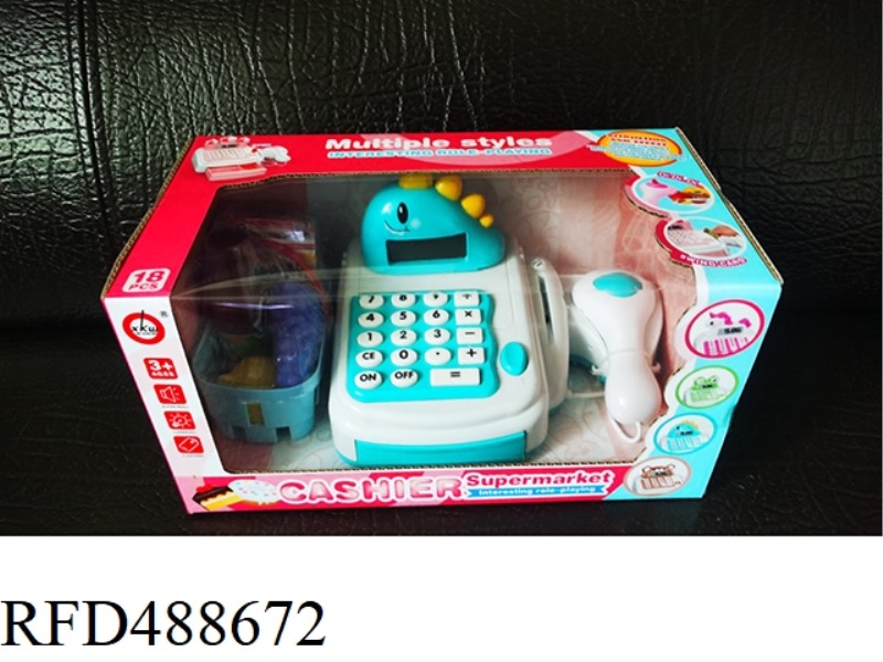 LITTLE DINOSAUR CASH REGISTER SET