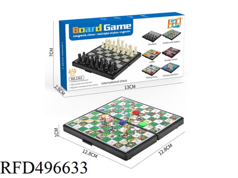 MAGNETIC SNAKES AND LADDERS (C)