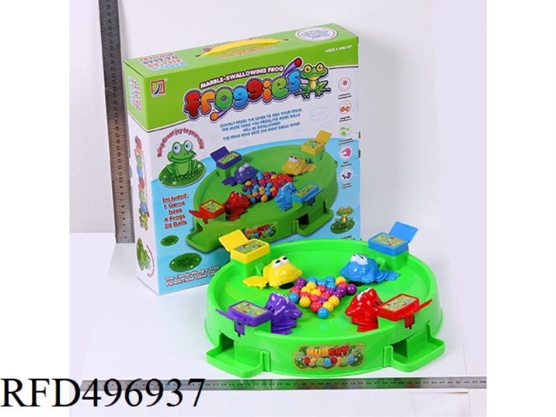 PARENT-CHILD DESKTOP INTERACTIVE GIANT PAC-FROG GAME