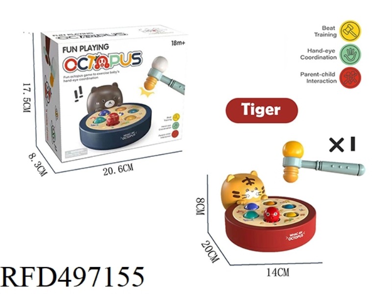 THE TIGER FIGHTS THE OCTOPUS