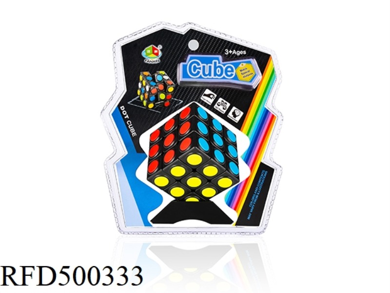 THE POLKA-DOT RUBIK'S CUBE