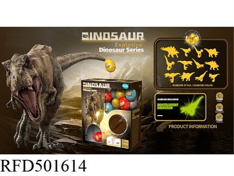 GLOW-IN-THE-DARK DINOSAUR EGG TWISTER