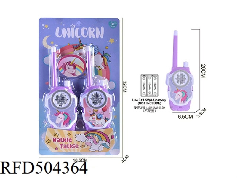 PONY POLLY WALKIE-TALKIE