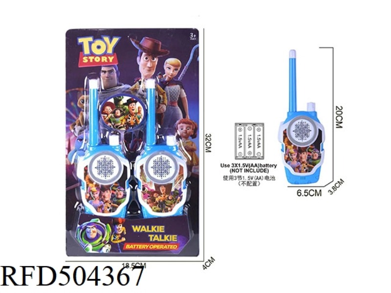 THE TOY STORY WALKIE-TALKIE