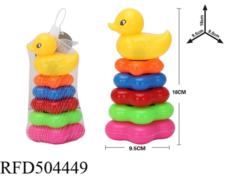 5 STORY RAINBOW TOWER (DUCK)