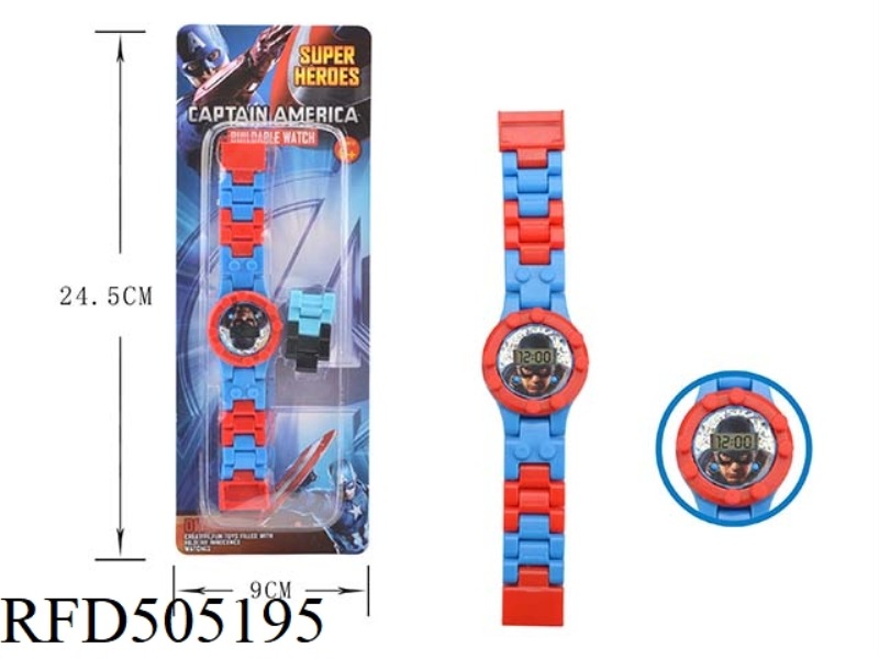 CAPTAIN AMERICA BLOCK PLAYER
