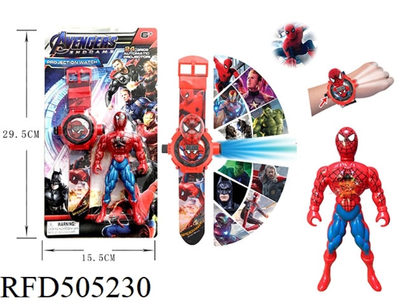 24 PROJECTION WITH LIGHT SPIDER-MAN