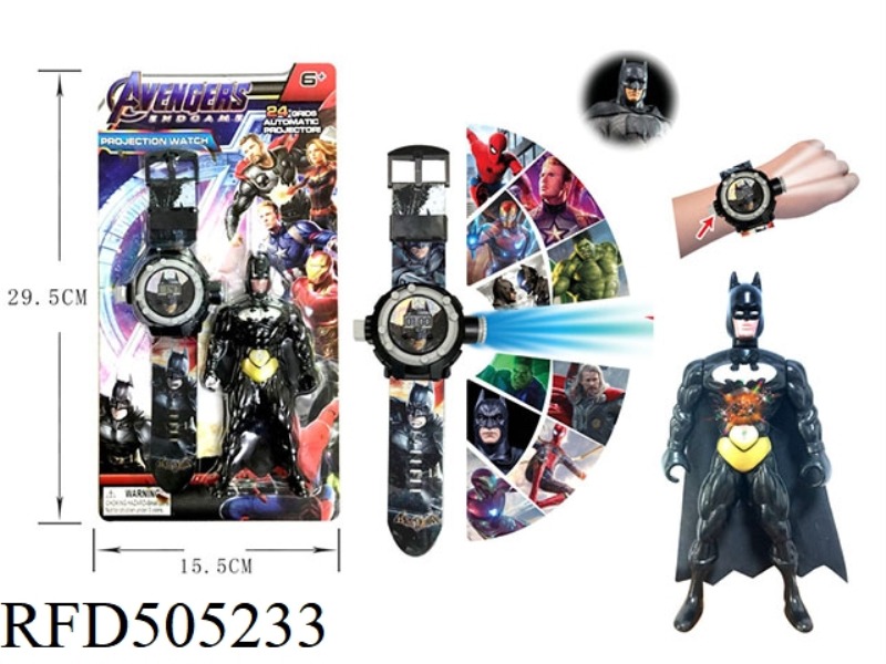 24 PROJECTION WITH LIGHTING BATMAN