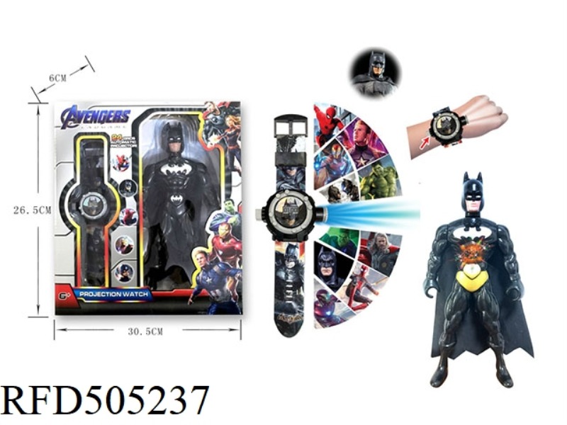 24 PROJECTION WITH LIGHTING BATMAN