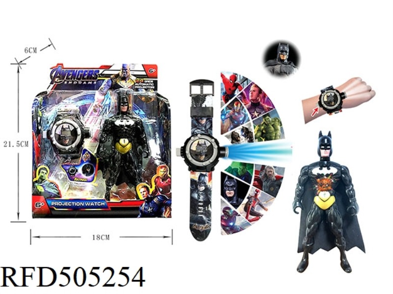 24 PROJECTION WITH LIGHTING BATMAN