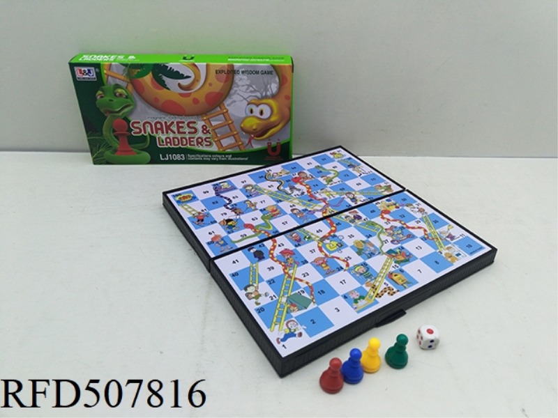 MAGNETIC SNAKE CHESS