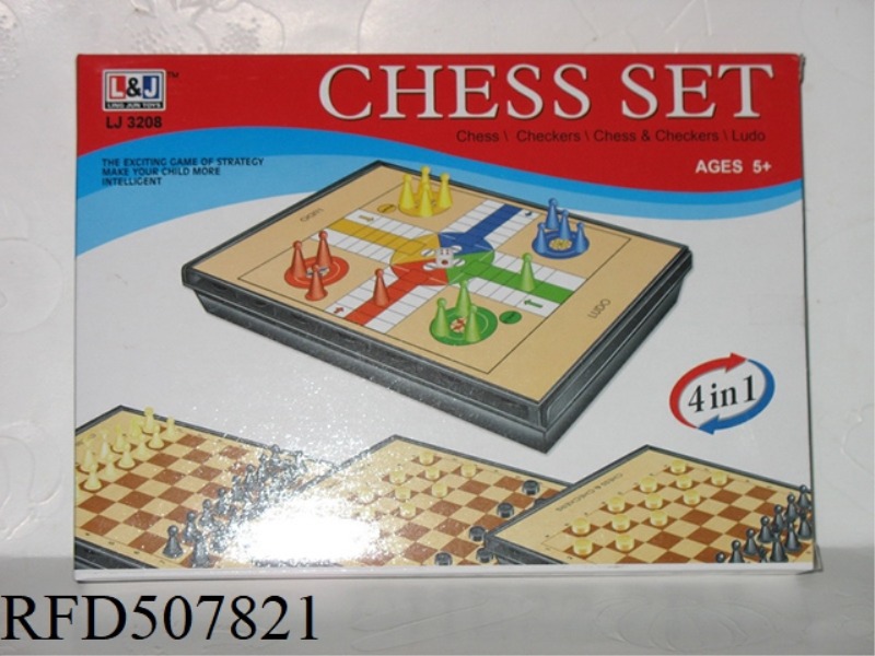 CHESS 4 IN 1 (MIDDLE)