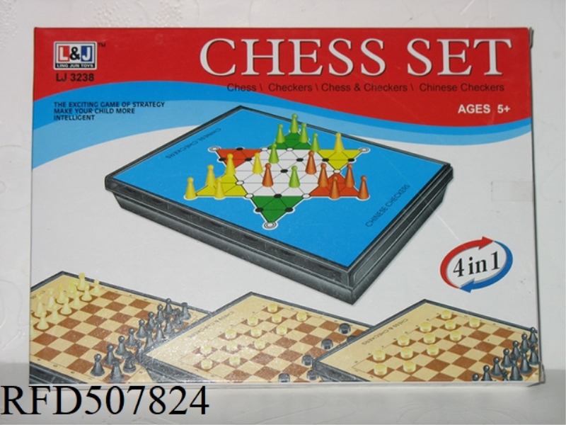 CHESS 4 IN 1 (MIDDLE)