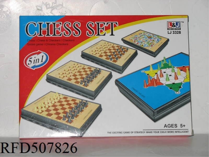 CHESS 5 IN 1 (MIDDLE)