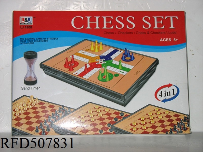 CHESS 4 IN 1 (BIG)