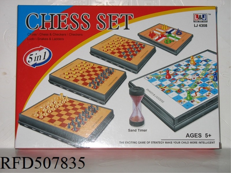 CHESS 5 IN 1 (BIG)