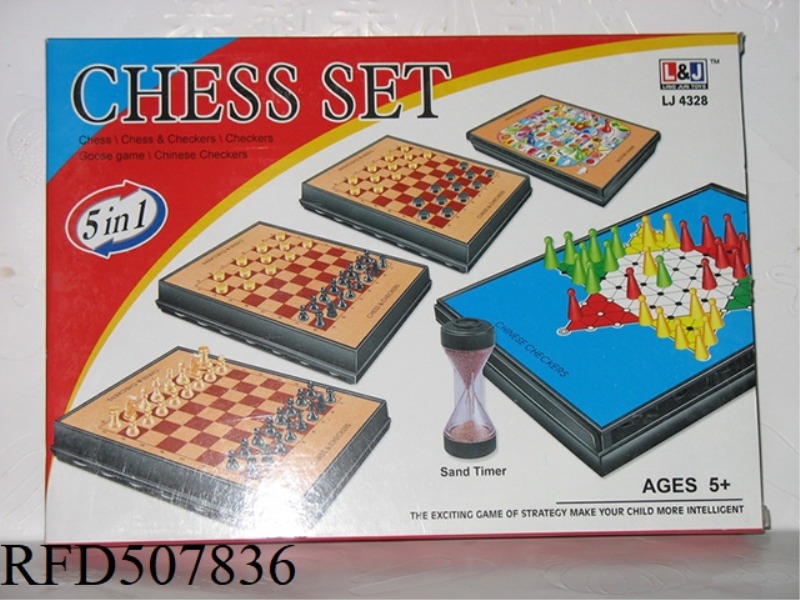 CHESS 5 IN 1 (BIG)