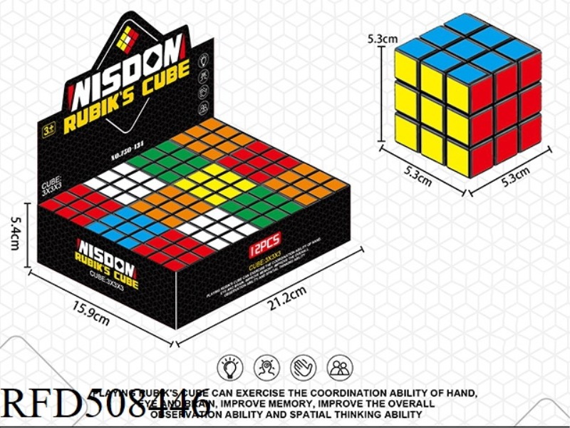 5.3 STICKER RUBIK'S CUBE