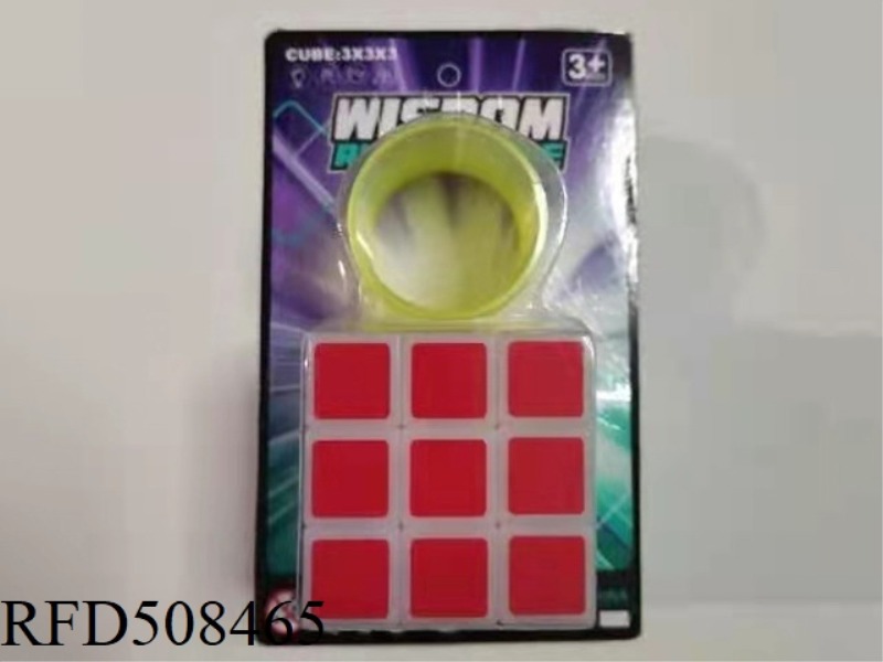 5.7 HEAT TRANSFER RUBIK'S CUBE + CIRCULAR RAINBOW CIRCLE