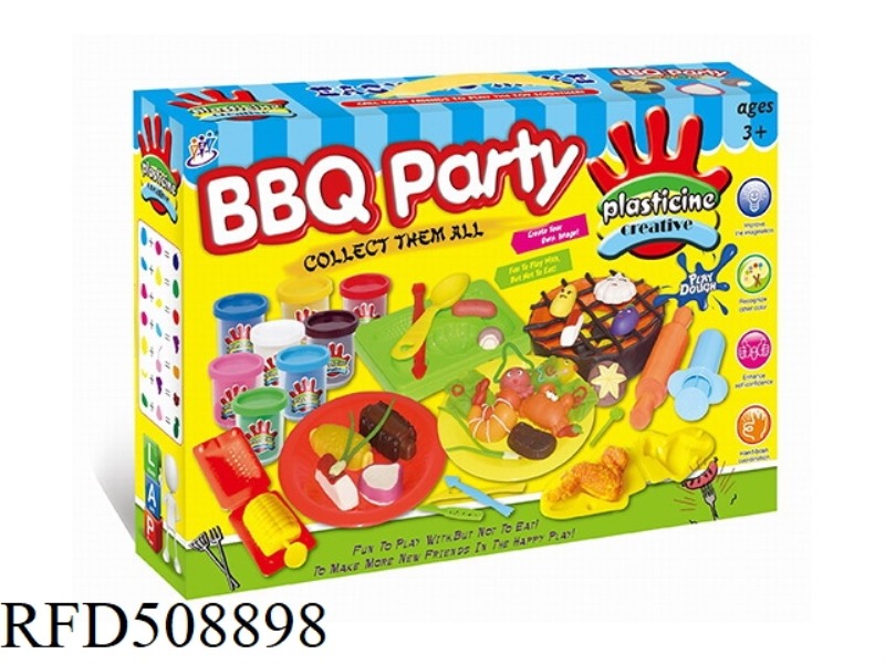 COLORED MUD (BARBECUE)