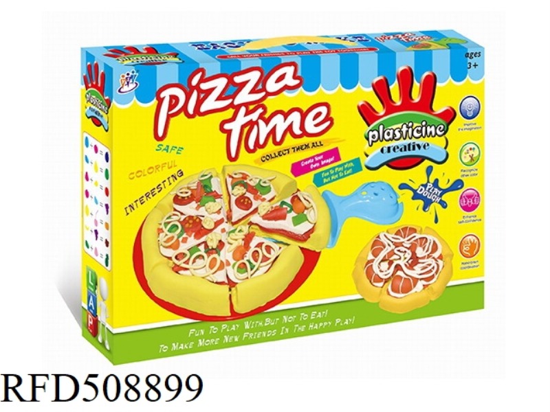 COLORED CLAY (PIZZA)