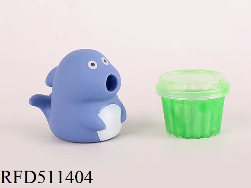 CARTOON SHAPI PUKE MAN. - DOLPHIN