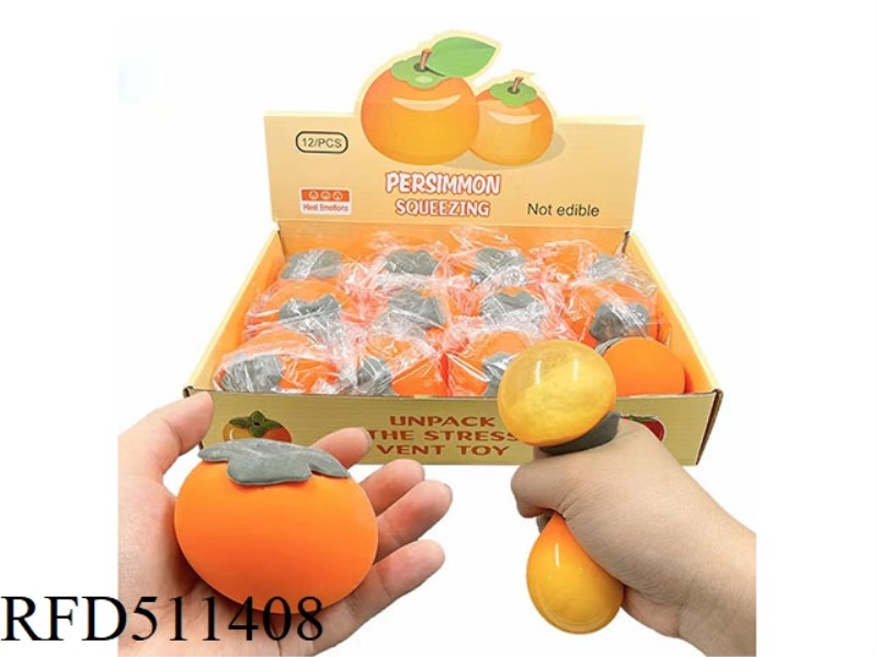 FLOUR PERSIMMON PINCH HAPPY 12PCS