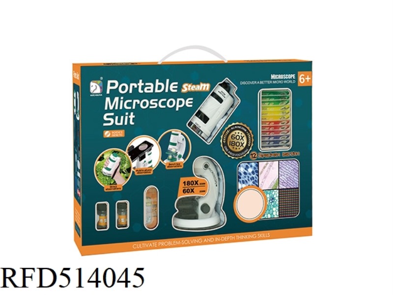 PORTABLE MICROSCOPE SET