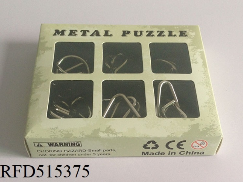 METAL PUZZLE SET