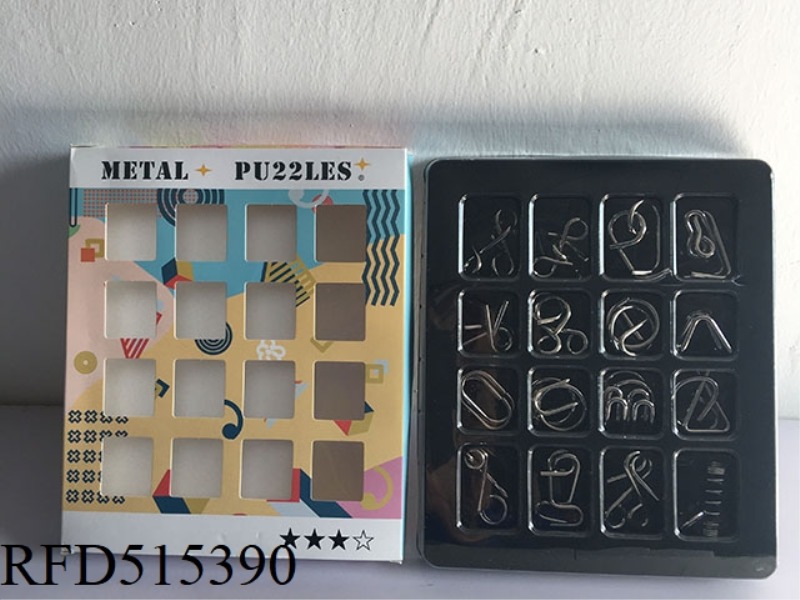 METAL PUZZLE SET
