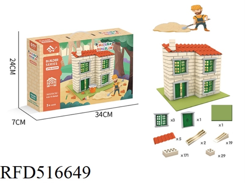 CHILDREN'S EDUCATIONAL TOYS DIY MODERN COTTAGE