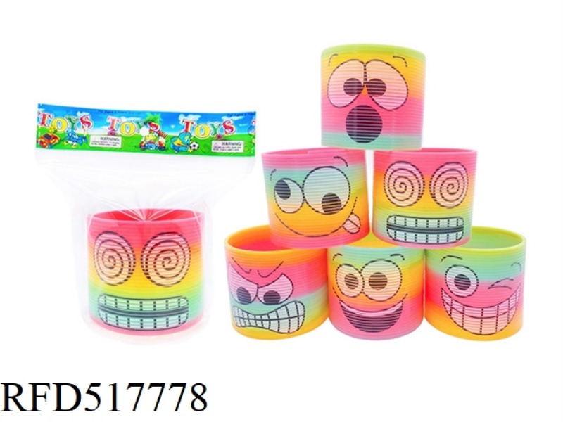 TAIWAN COLOR MONSTER FACE RAINBOW CIRCLE