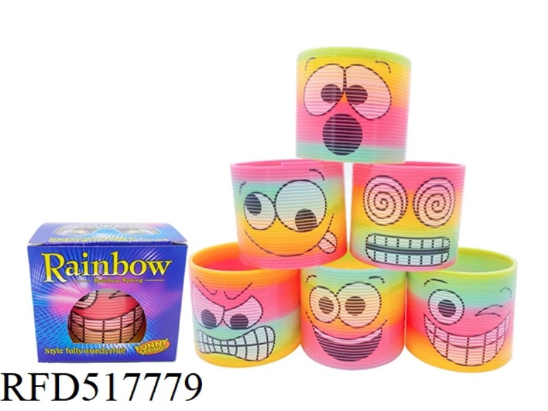 TAIWAN COLOR MONSTER FACE RAINBOW CIRCLE