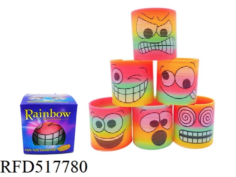 TAIWAN COLOR MONSTER FACE RAINBOW CIRCLE