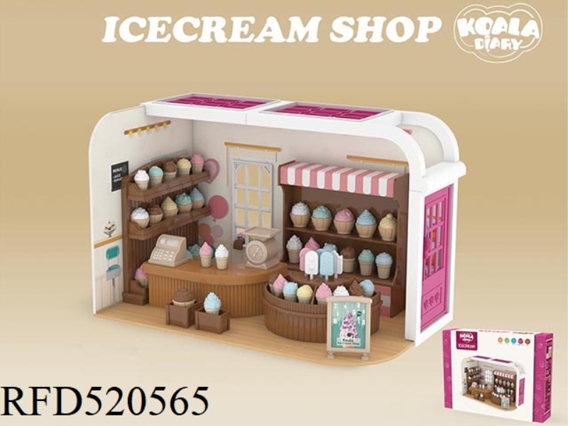 DIY ICE CREAM SHOP HUT