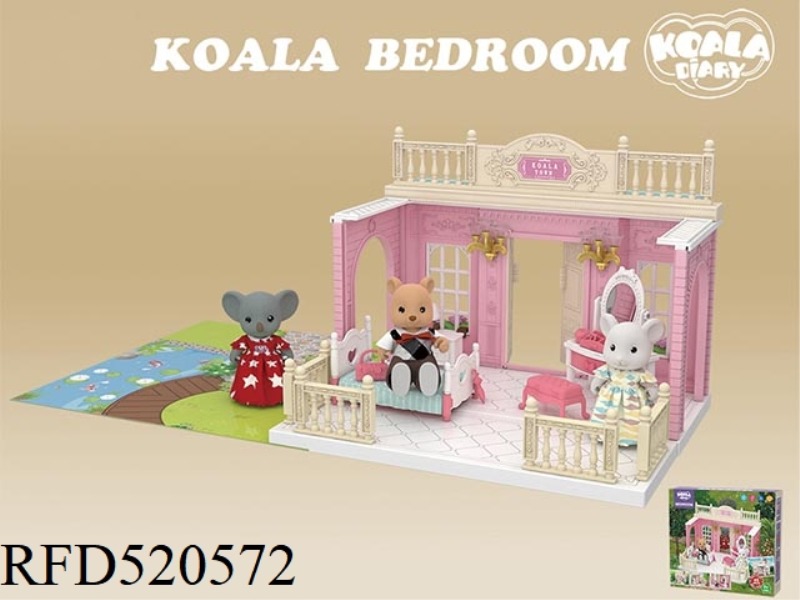 DIY KOALA TOWN BEDROOM