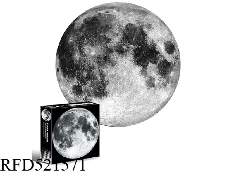 1000 circular puzzles-Moon