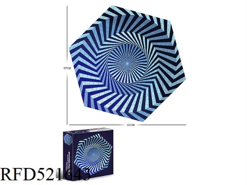 500 hexagons-Magic hallucinations