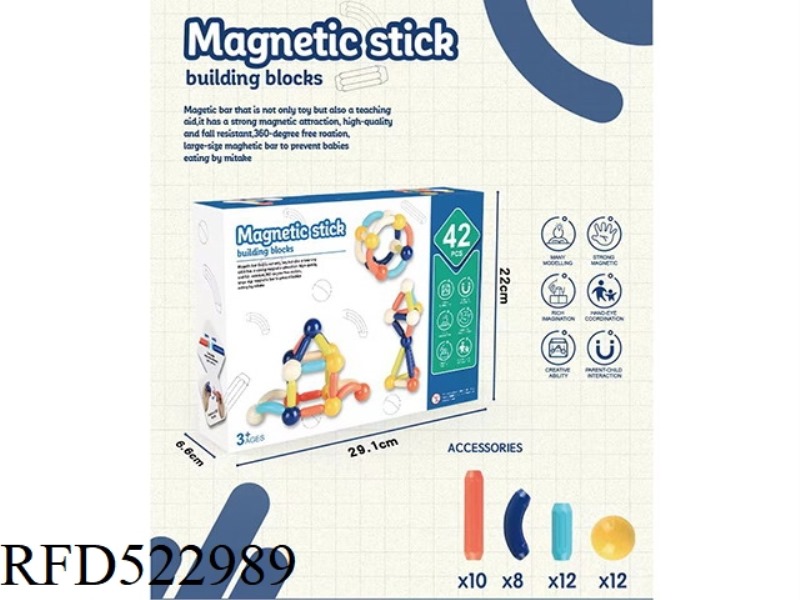 PUZZLE ASSEMBLY MAGNETIC STICK