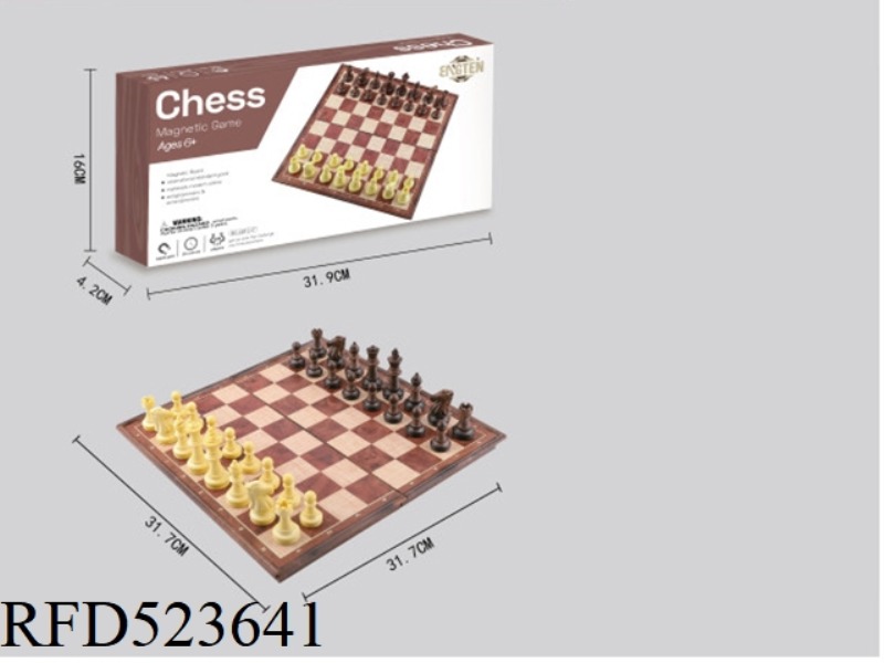 WOOD GRAIN CHESS