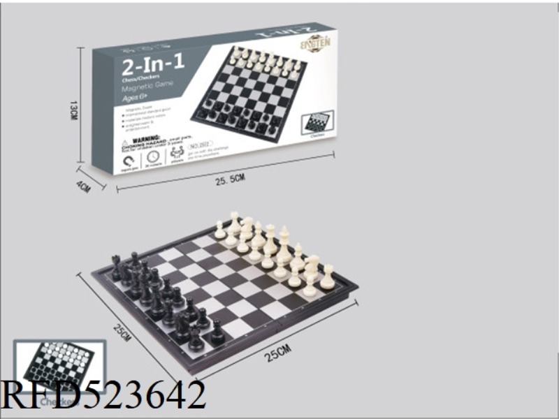 2 IN 1 CHESS GAME